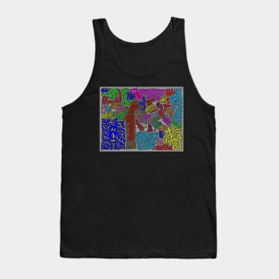 Abstract Drawing Tank Top